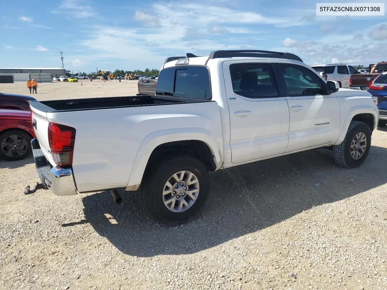 2018 Toyota Tacoma Double Cab VIN: 5TFAZ5CN8JX071308 Lot: 73952674