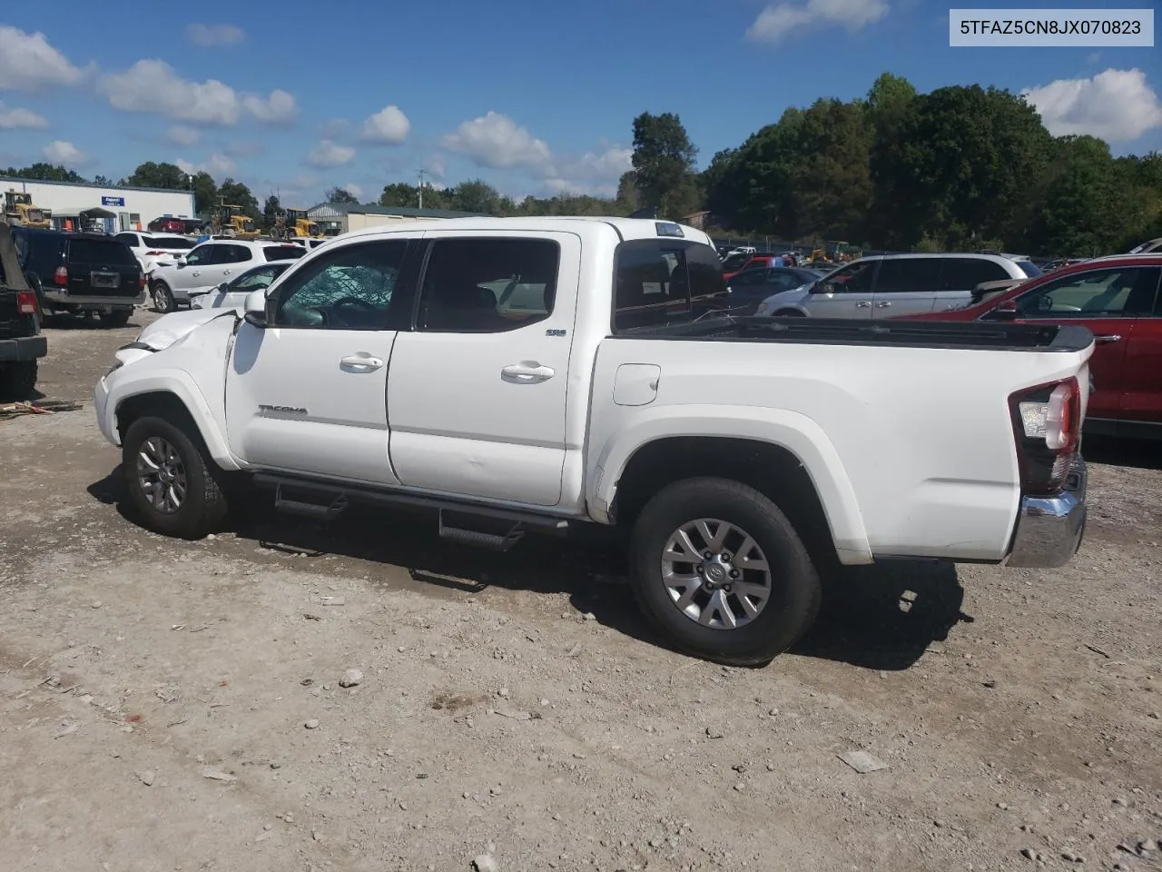 2018 Toyota Tacoma Double Cab VIN: 5TFAZ5CN8JX070823 Lot: 74083244