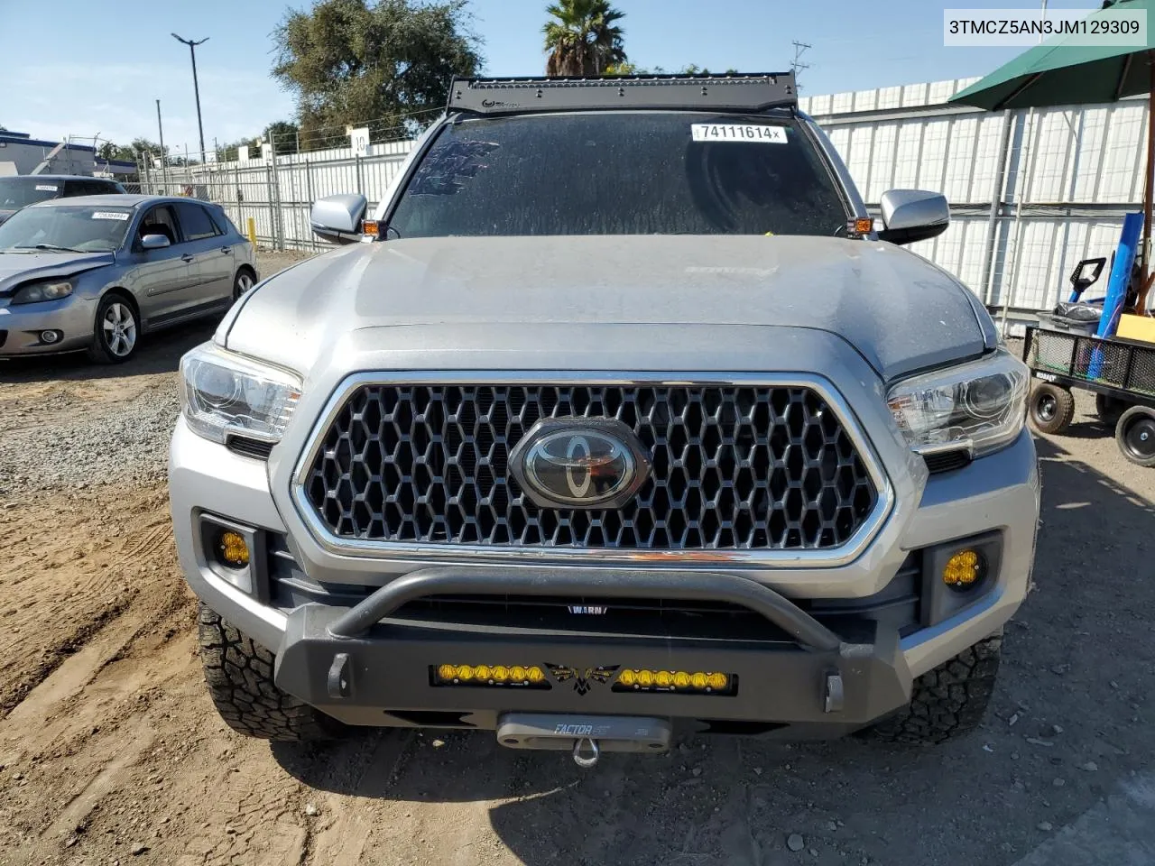 2018 Toyota Tacoma Double Cab VIN: 3TMCZ5AN3JM129309 Lot: 74111614