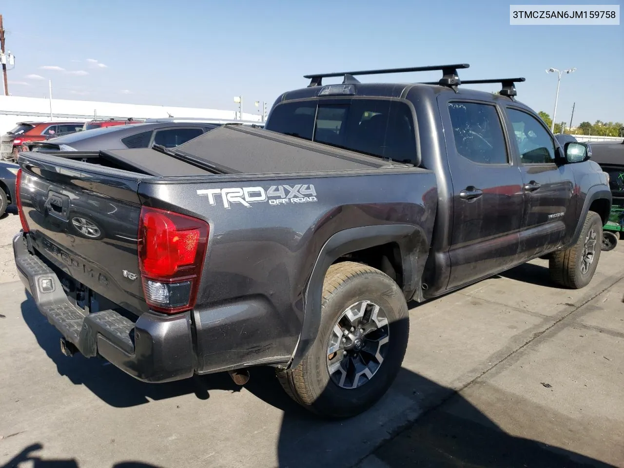 2018 Toyota Tacoma Double Cab VIN: 3TMCZ5AN6JM159758 Lot: 74118344