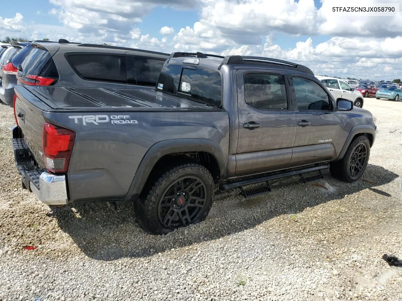 2018 Toyota Tacoma Double Cab VIN: 5TFAZ5CN3JX058790 Lot: 74348324