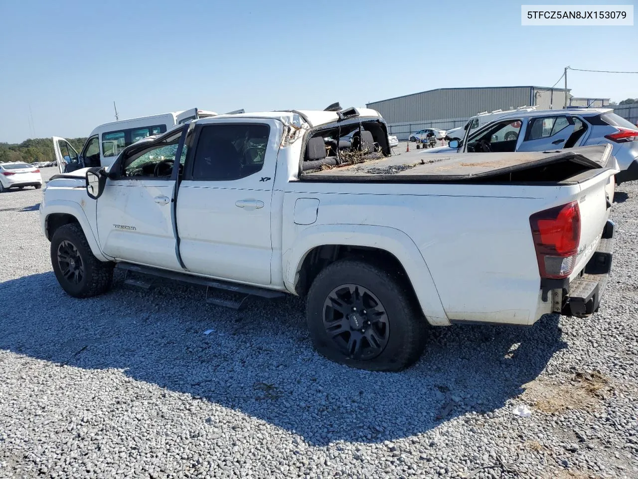 2018 Toyota Tacoma Double Cab VIN: 5TFCZ5AN8JX153079 Lot: 74390914