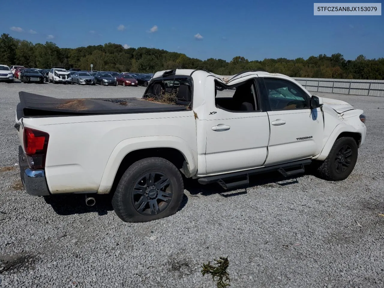 2018 Toyota Tacoma Double Cab VIN: 5TFCZ5AN8JX153079 Lot: 74390914