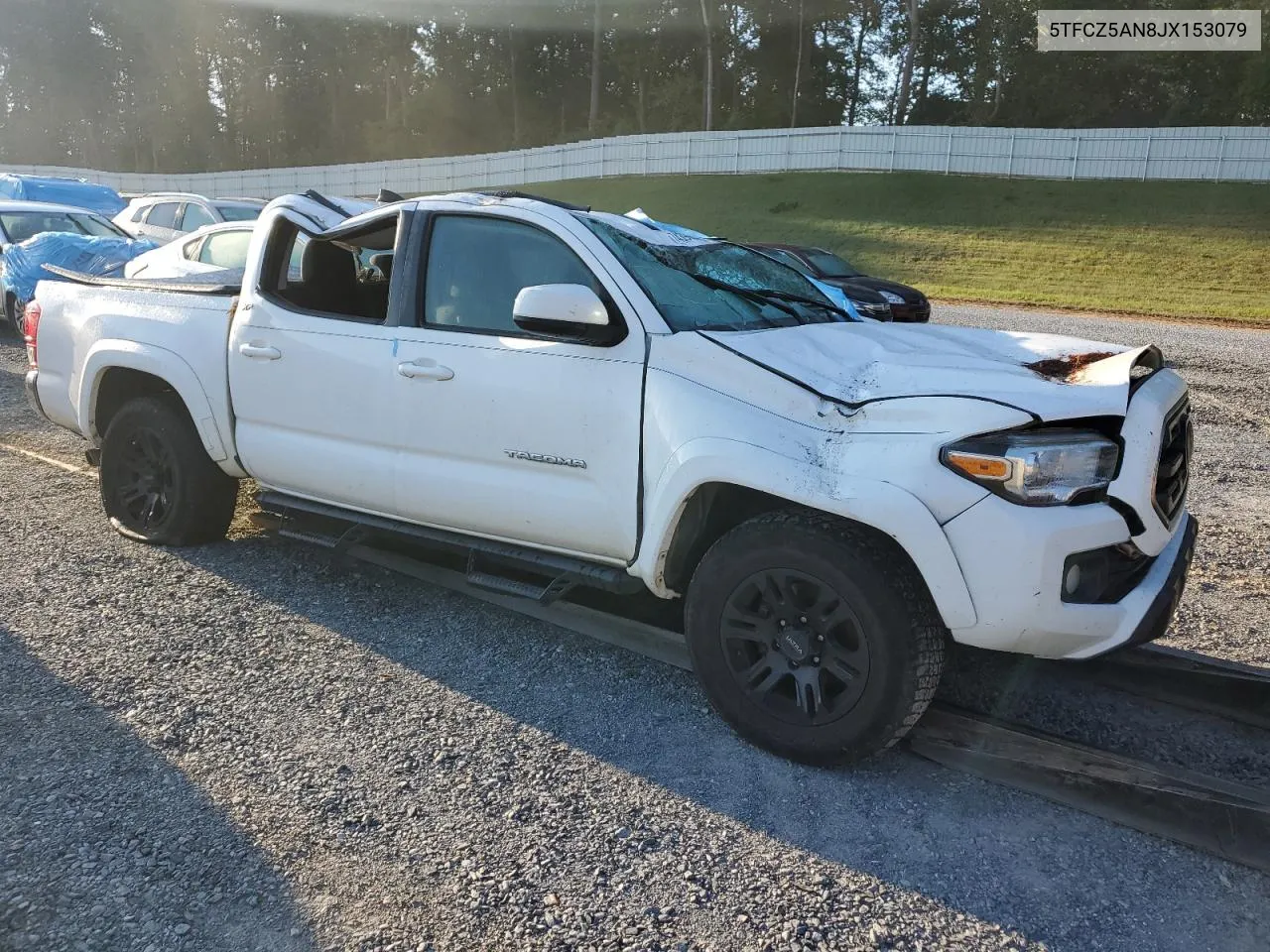 2018 Toyota Tacoma Double Cab VIN: 5TFCZ5AN8JX153079 Lot: 74390914