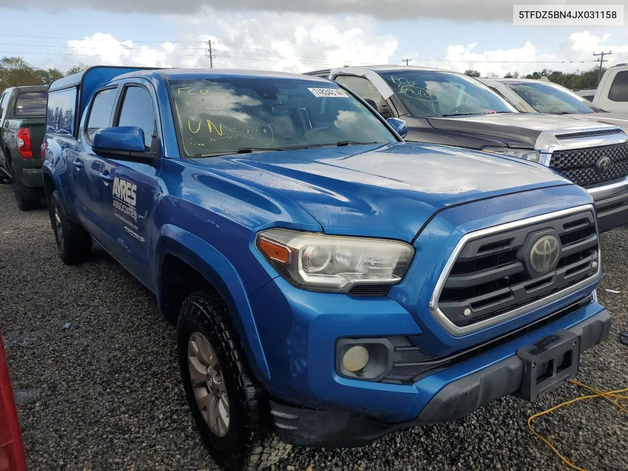 2018 Toyota Tacoma Double Cab VIN: 5TFDZ5BN4JX031158 Lot: 74834314