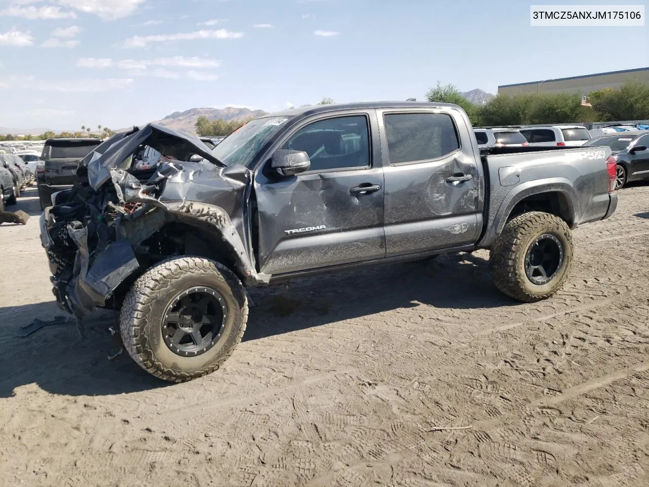 2018 Toyota Tacoma Double Cab VIN: 3TMCZ5ANXJM175106 Lot: 75247994