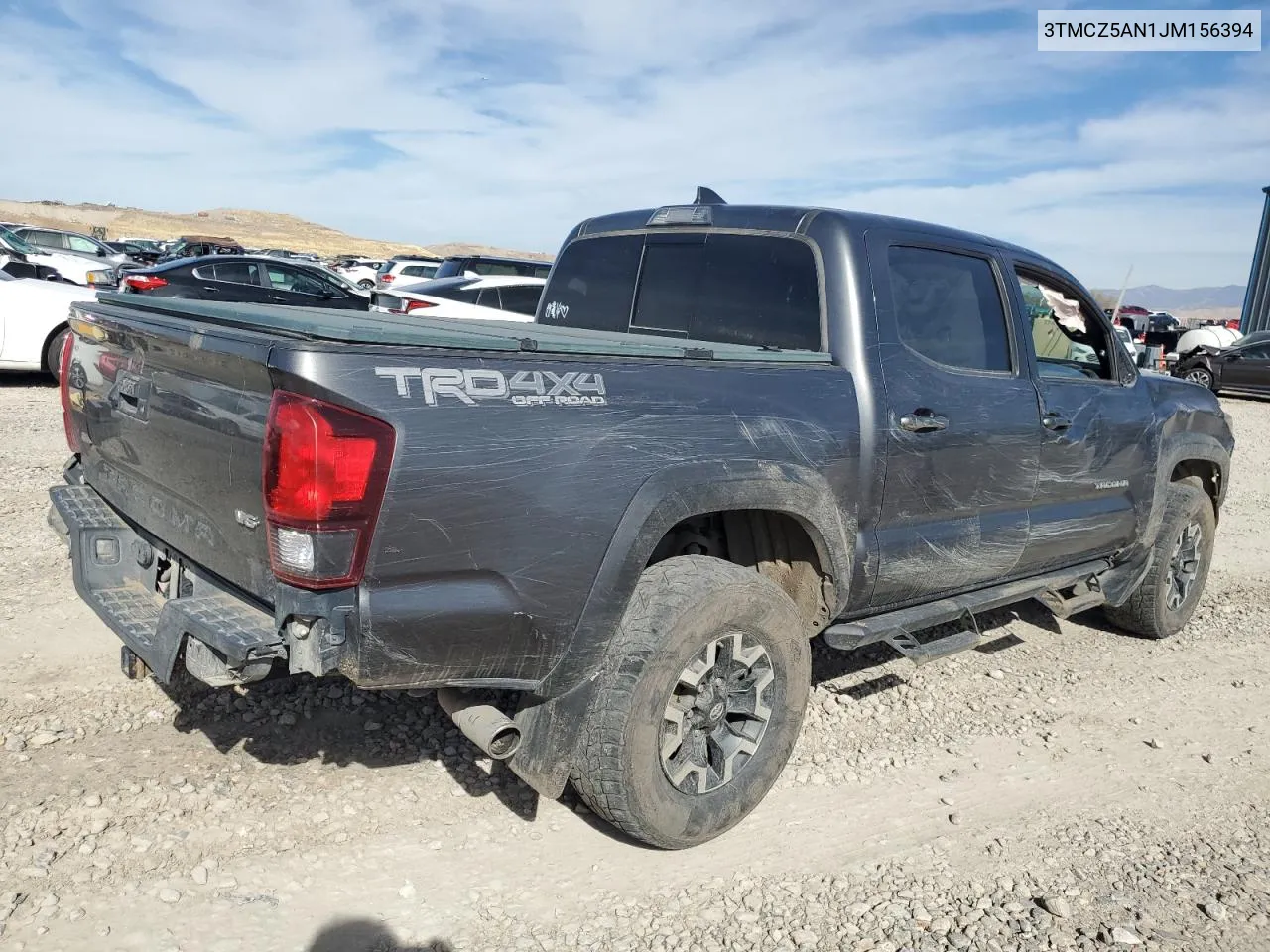 3TMCZ5AN1JM156394 2018 Toyota Tacoma Double Cab