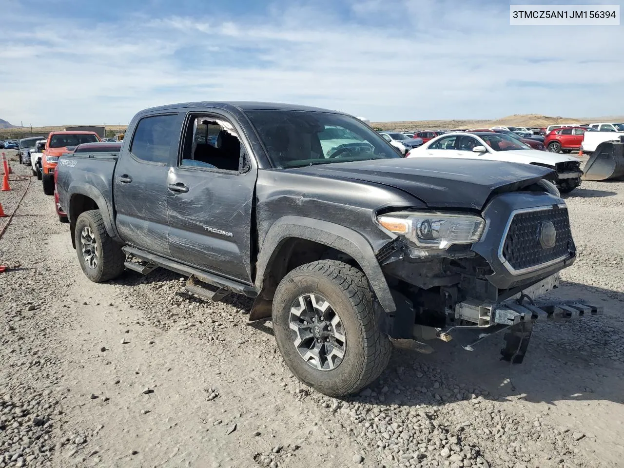 3TMCZ5AN1JM156394 2018 Toyota Tacoma Double Cab