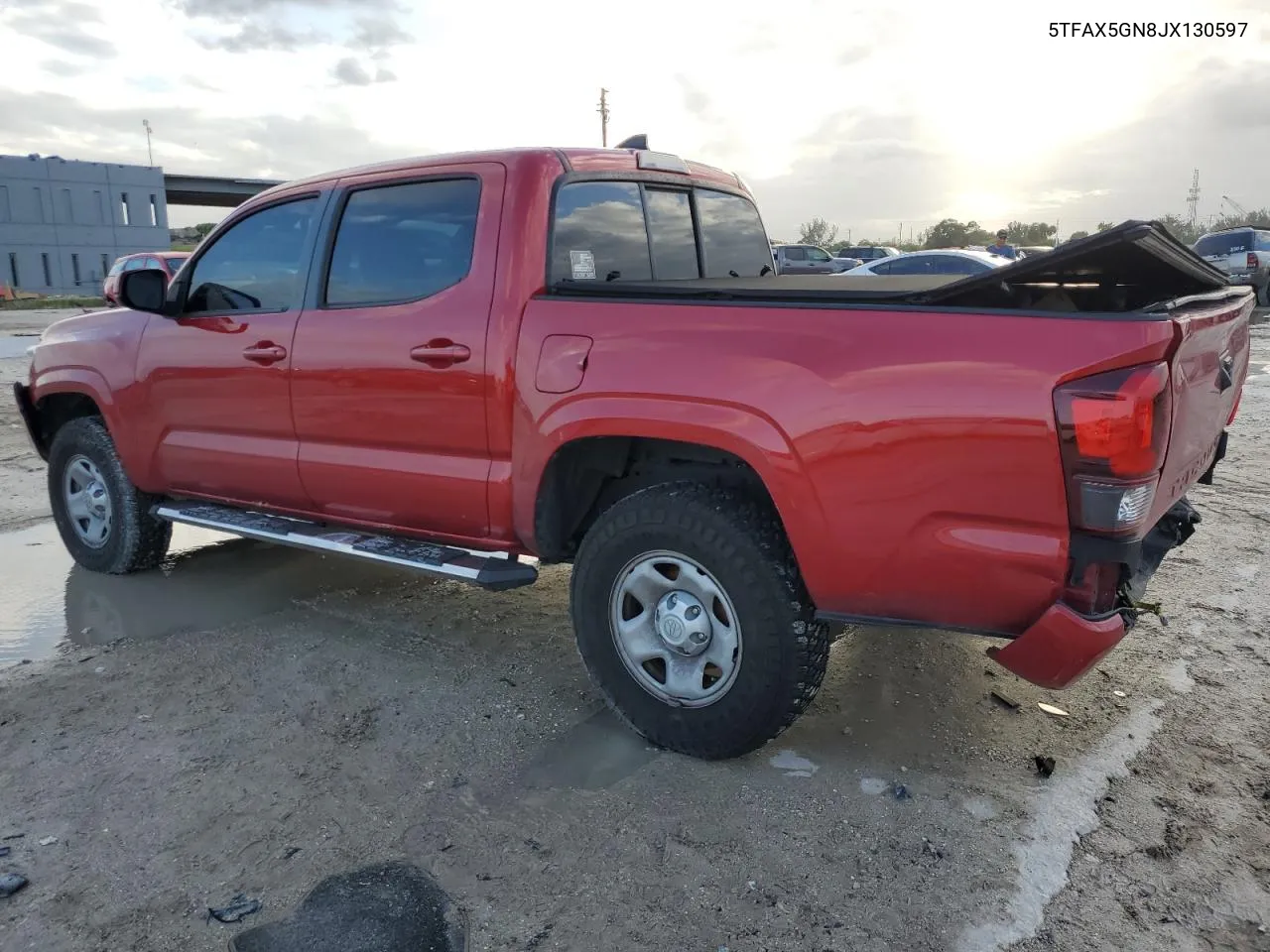 2018 Toyota Tacoma Double Cab VIN: 5TFAX5GN8JX130597 Lot: 75561374