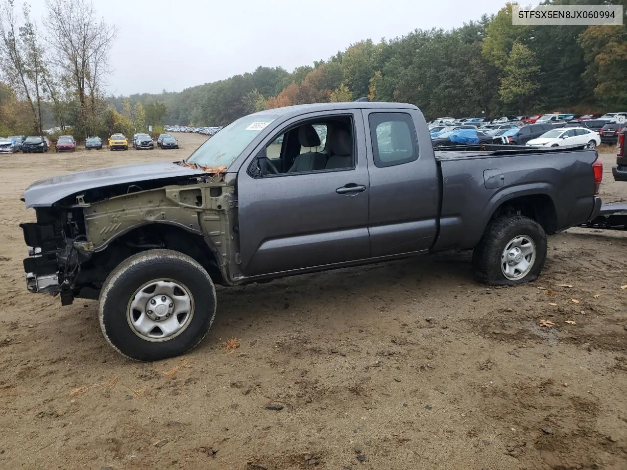 2018 Toyota Tacoma Access Cab VIN: 5TFSX5EN8JX060994 Lot: 75695974