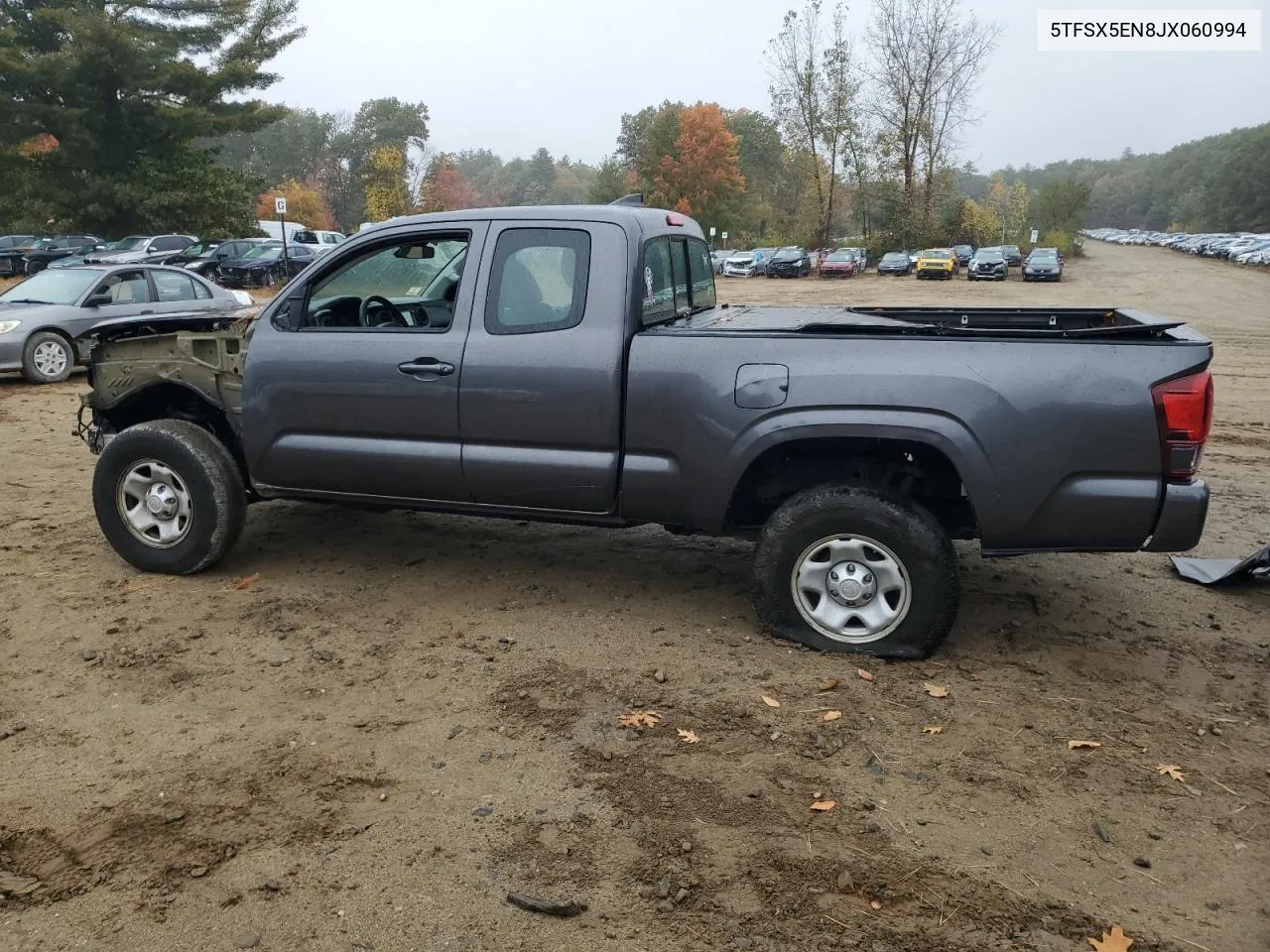 2018 Toyota Tacoma Access Cab VIN: 5TFSX5EN8JX060994 Lot: 75695974