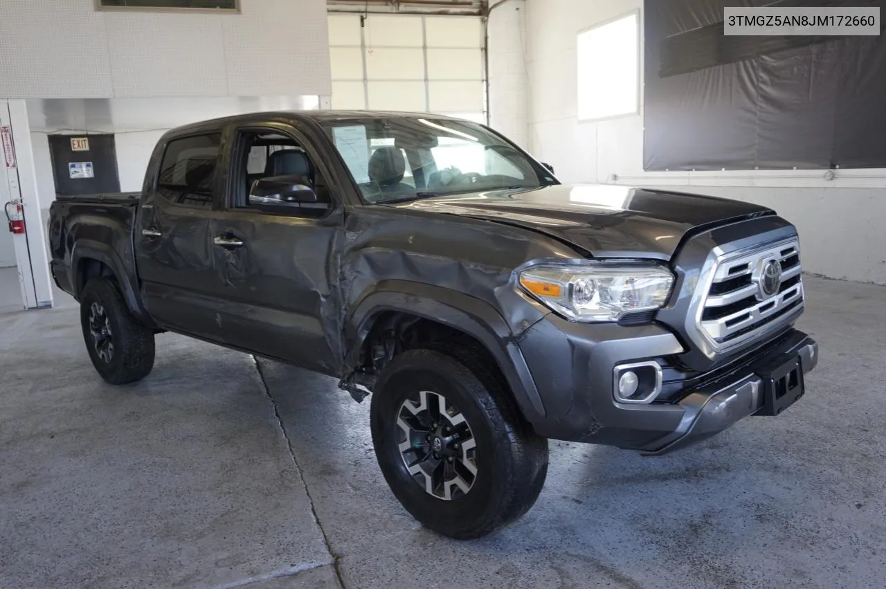 2018 Toyota Tacoma Double Cab VIN: 3TMGZ5AN8JM172660 Lot: 75755954