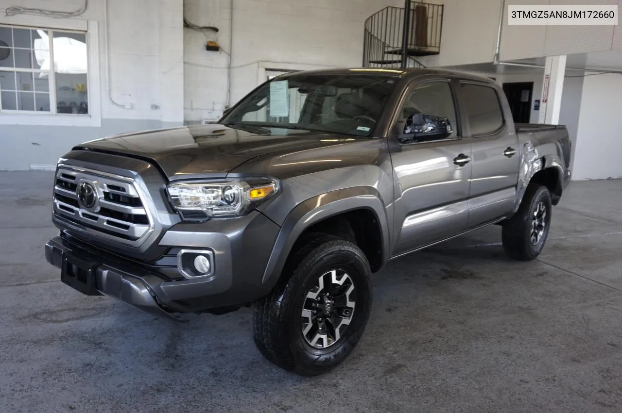 2018 Toyota Tacoma Double Cab VIN: 3TMGZ5AN8JM172660 Lot: 75755954