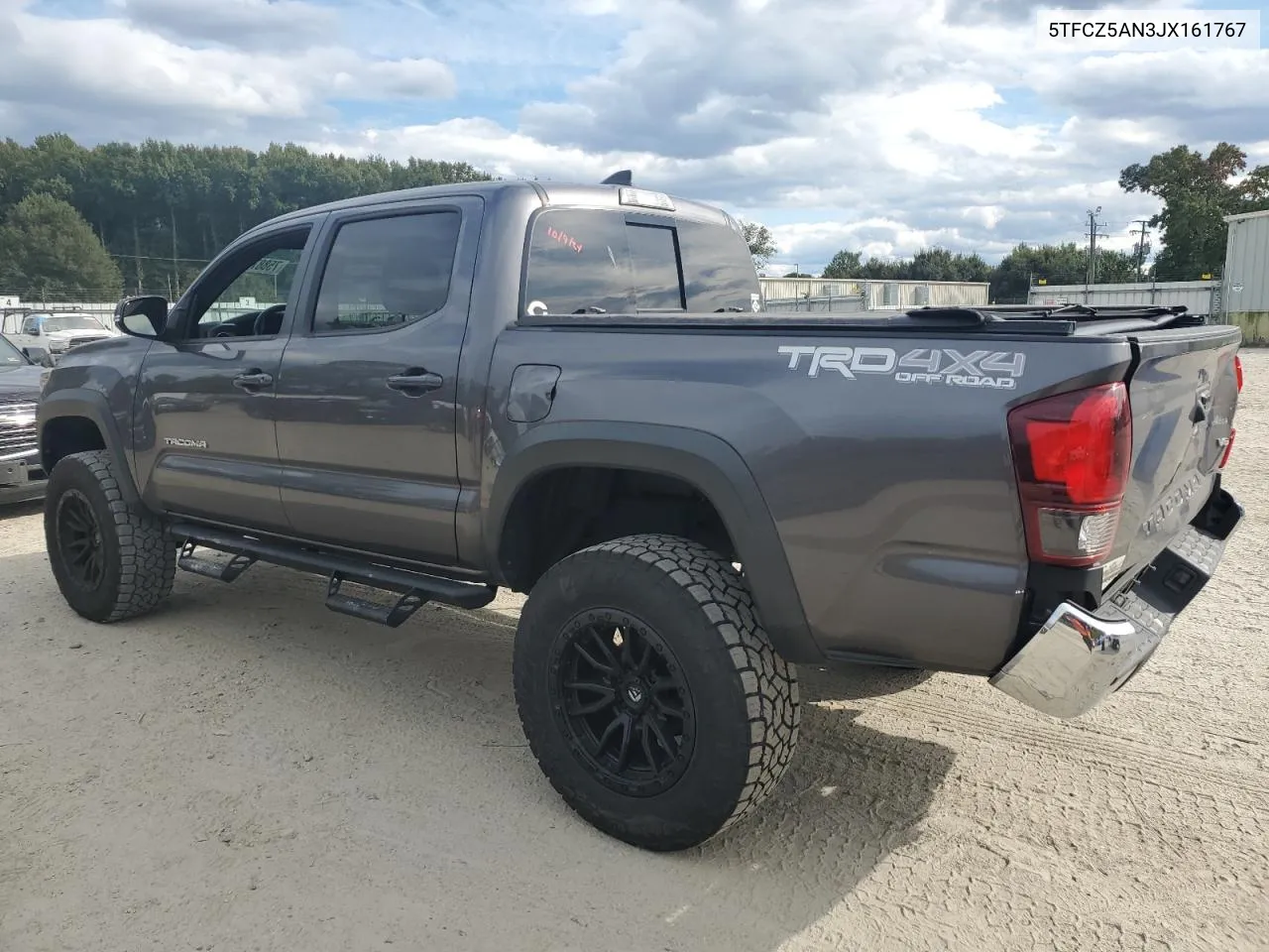 2018 Toyota Tacoma Double Cab VIN: 5TFCZ5AN3JX161767 Lot: 75887334