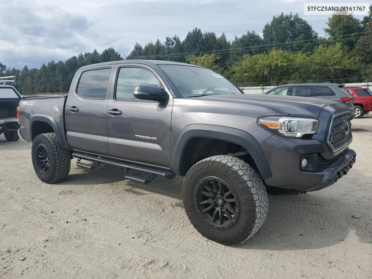 2018 Toyota Tacoma Double Cab VIN: 5TFCZ5AN3JX161767 Lot: 75887334