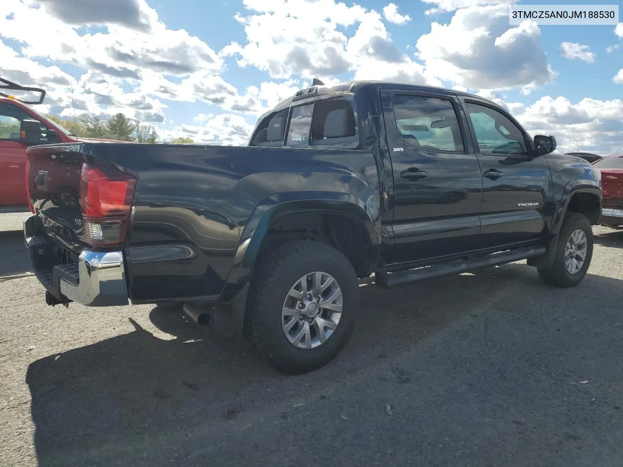 2018 Toyota Tacoma Double Cab VIN: 3TMCZ5AN0JM188530 Lot: 75938304