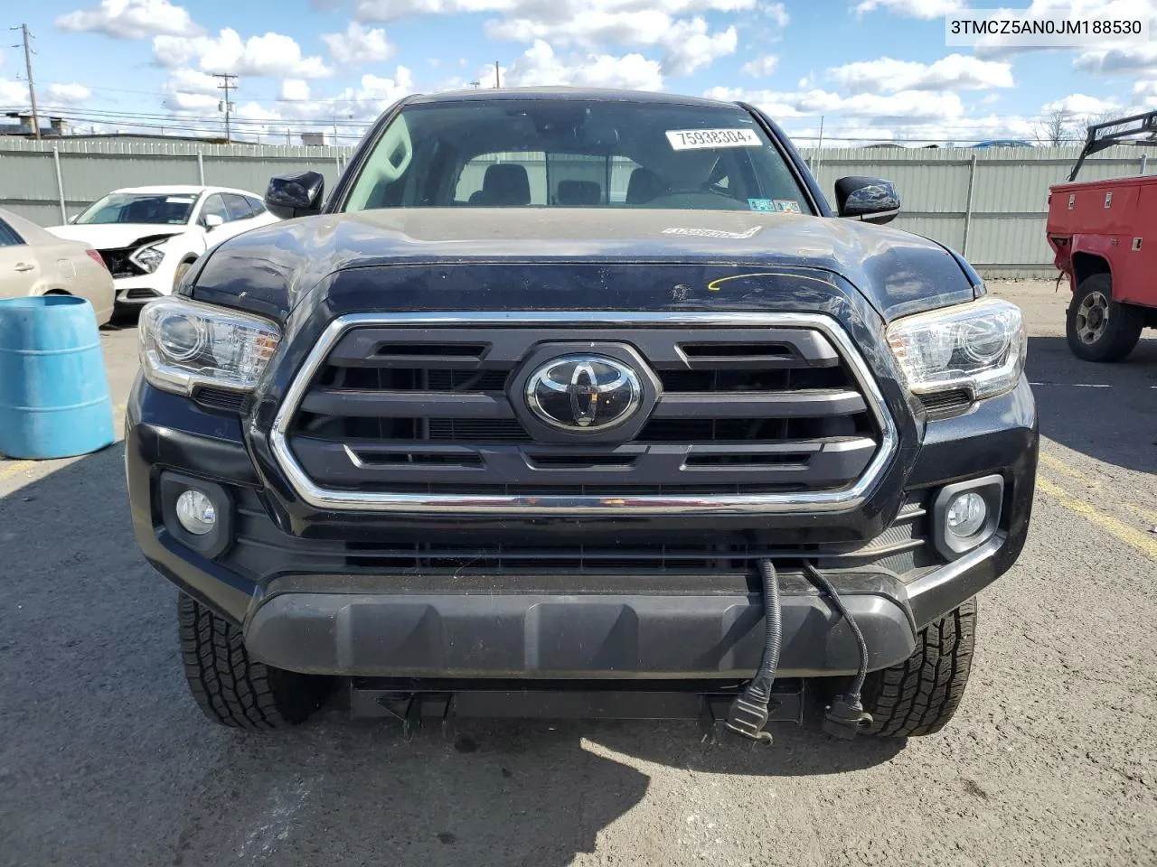 2018 Toyota Tacoma Double Cab VIN: 3TMCZ5AN0JM188530 Lot: 75938304