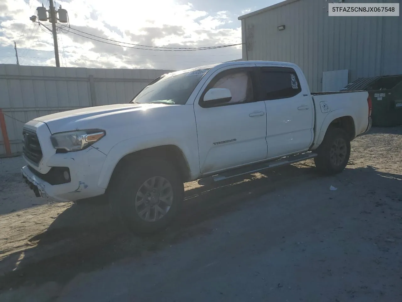 2018 Toyota Tacoma Double Cab VIN: 5TFAZ5CN8JX067548 Lot: 76063864