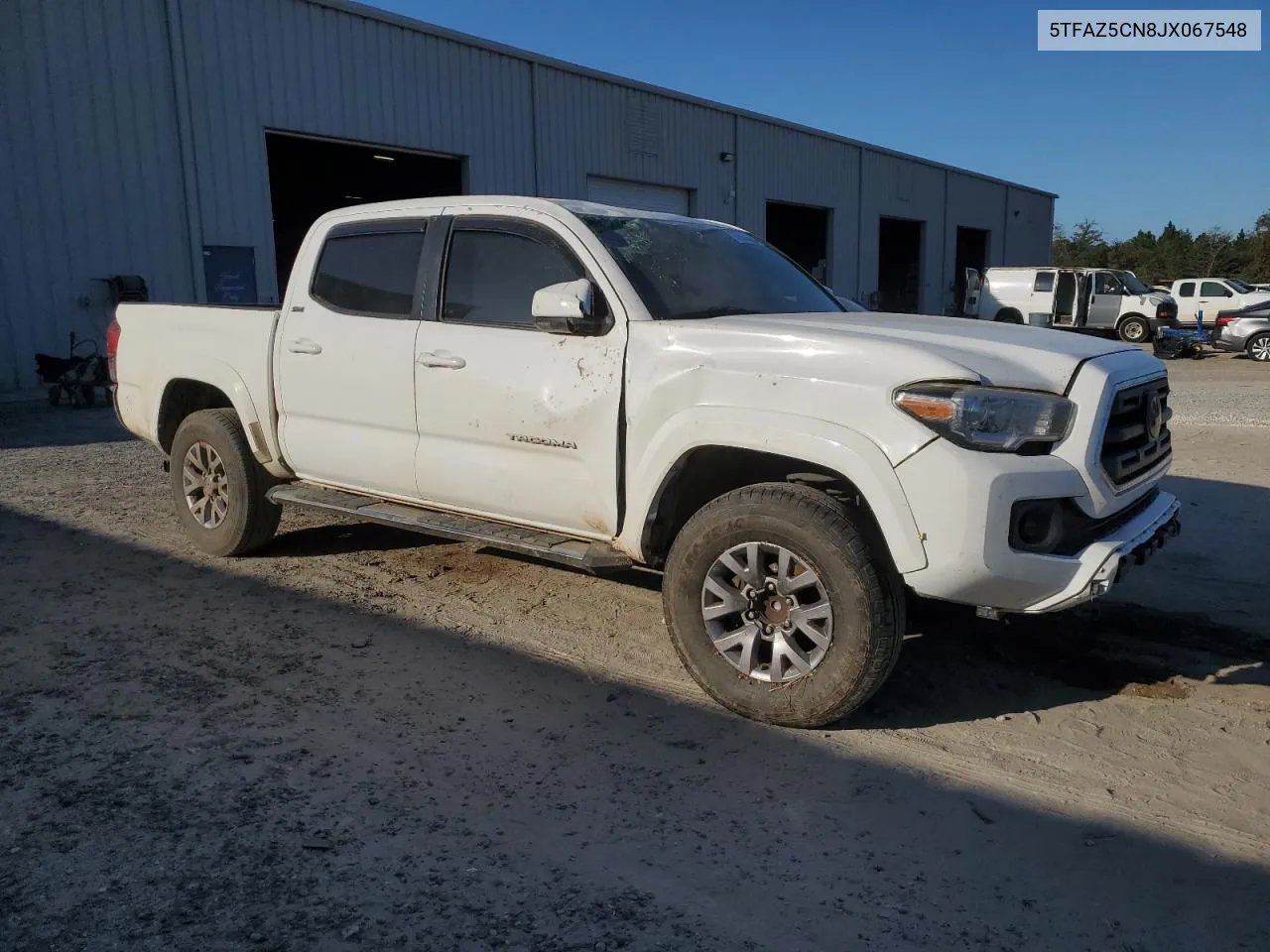 2018 Toyota Tacoma Double Cab VIN: 5TFAZ5CN8JX067548 Lot: 76063864