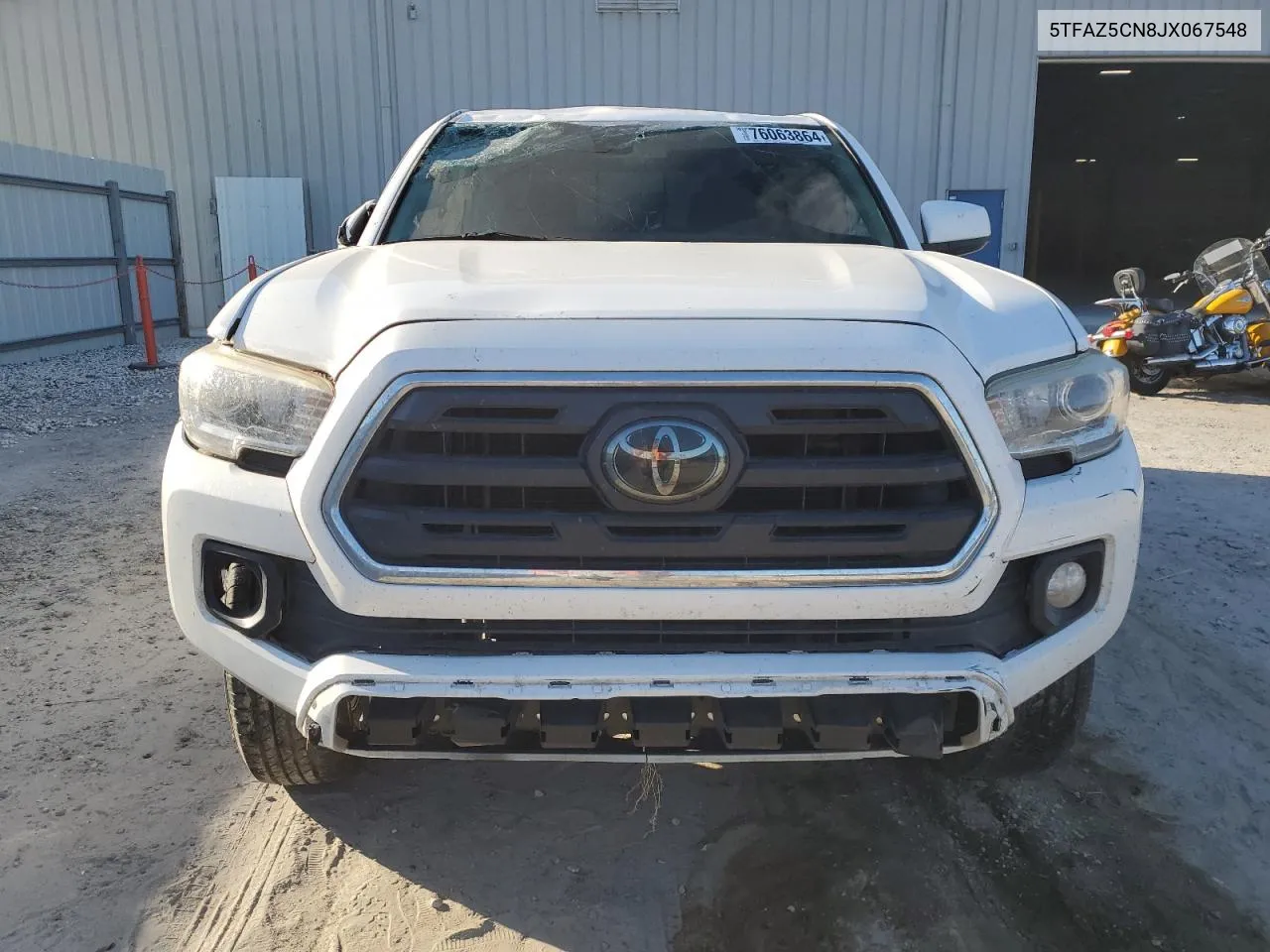 2018 Toyota Tacoma Double Cab VIN: 5TFAZ5CN8JX067548 Lot: 76063864