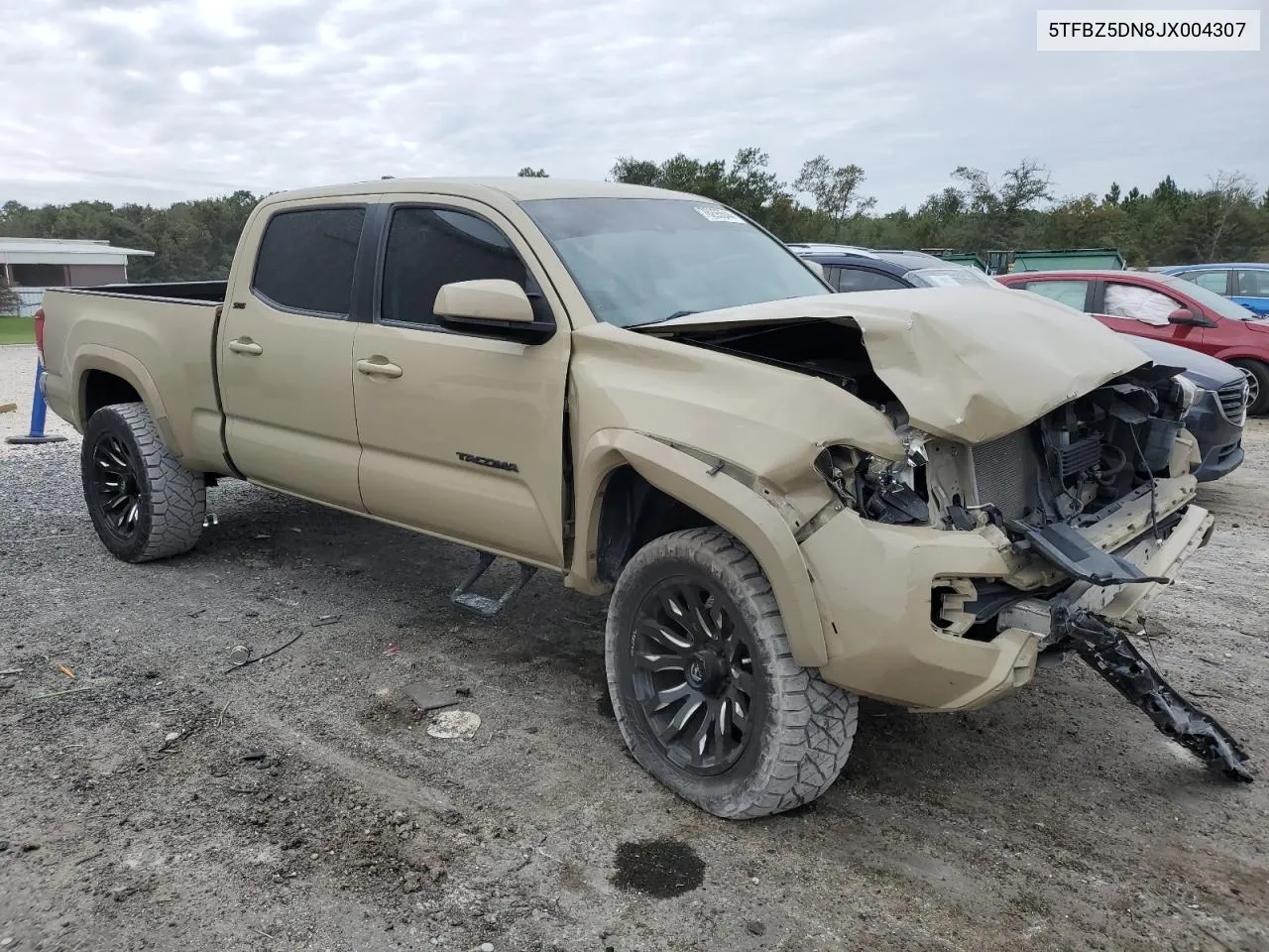 2018 Toyota Tacoma Double Cab VIN: 5TFBZ5DN8JX004307 Lot: 76295544