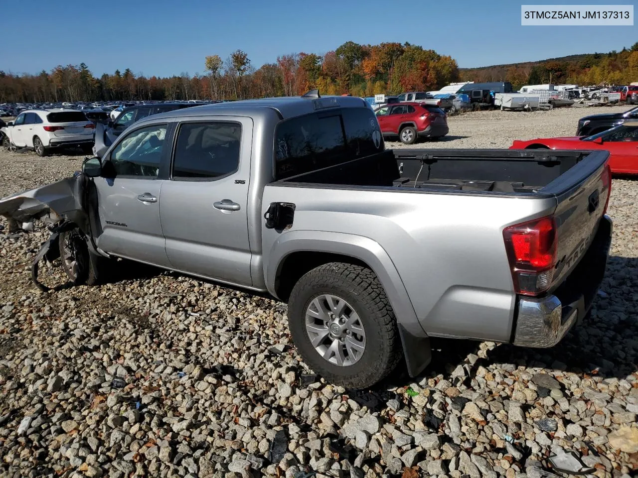 2018 Toyota Tacoma Double Cab VIN: 3TMCZ5AN1JM137313 Lot: 76306114