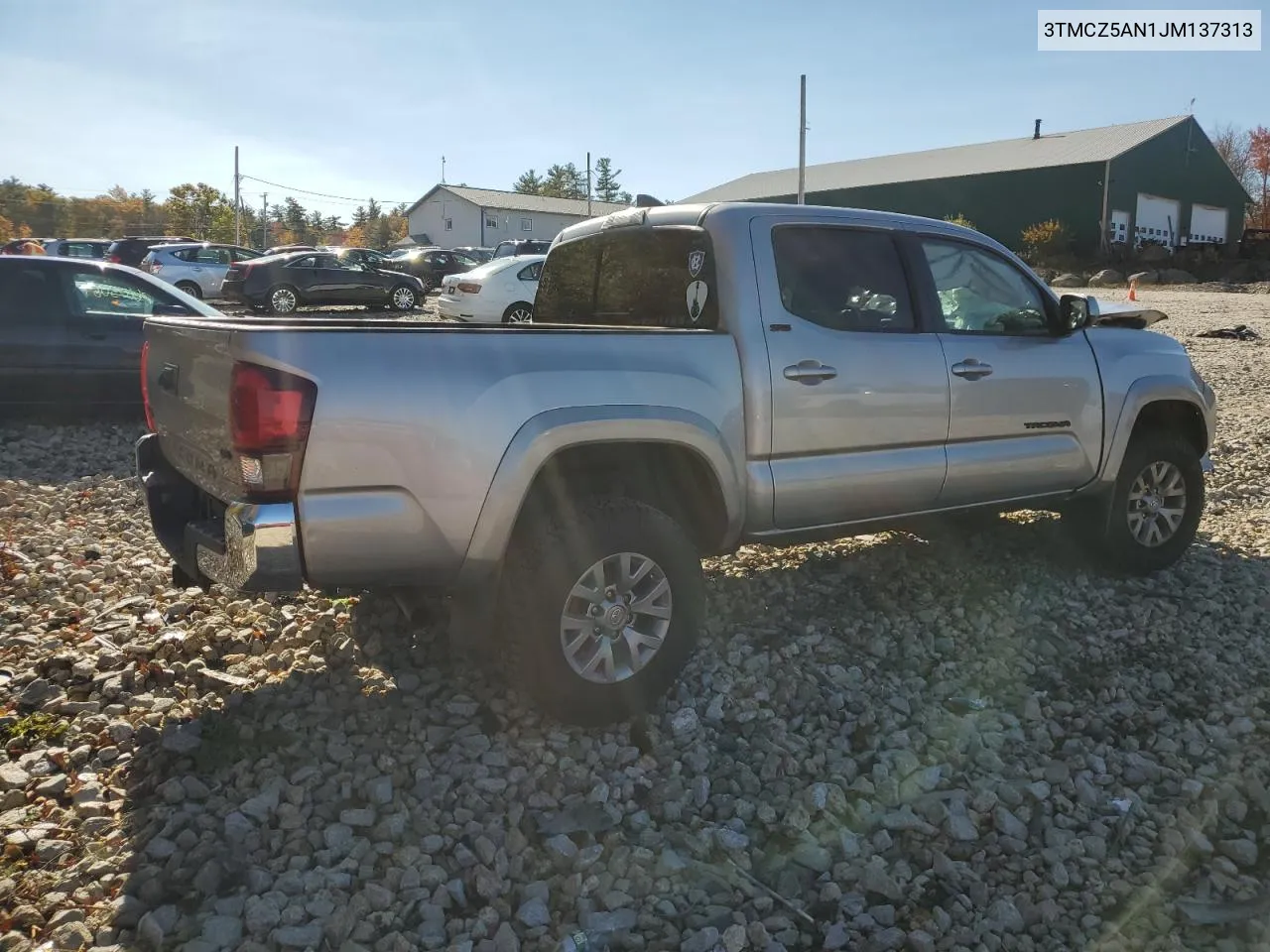 2018 Toyota Tacoma Double Cab VIN: 3TMCZ5AN1JM137313 Lot: 76306114