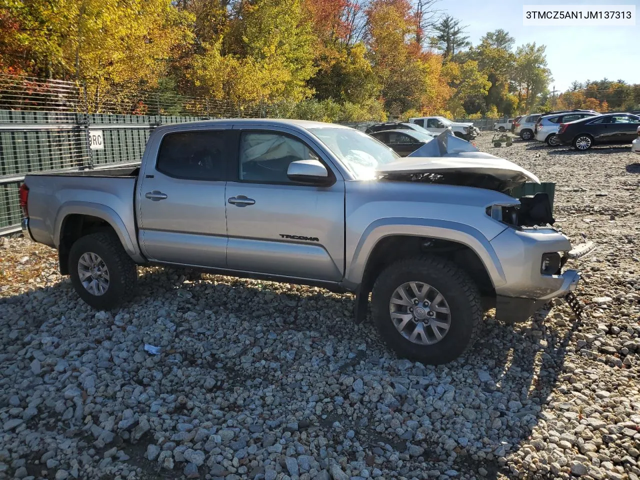 2018 Toyota Tacoma Double Cab VIN: 3TMCZ5AN1JM137313 Lot: 76306114