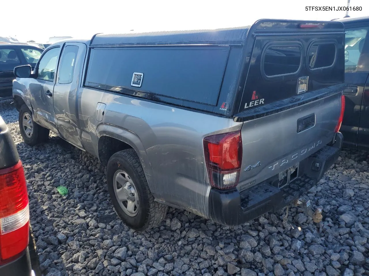 2018 Toyota Tacoma Access Cab VIN: 5TFSX5EN1JX061680 Lot: 76371794