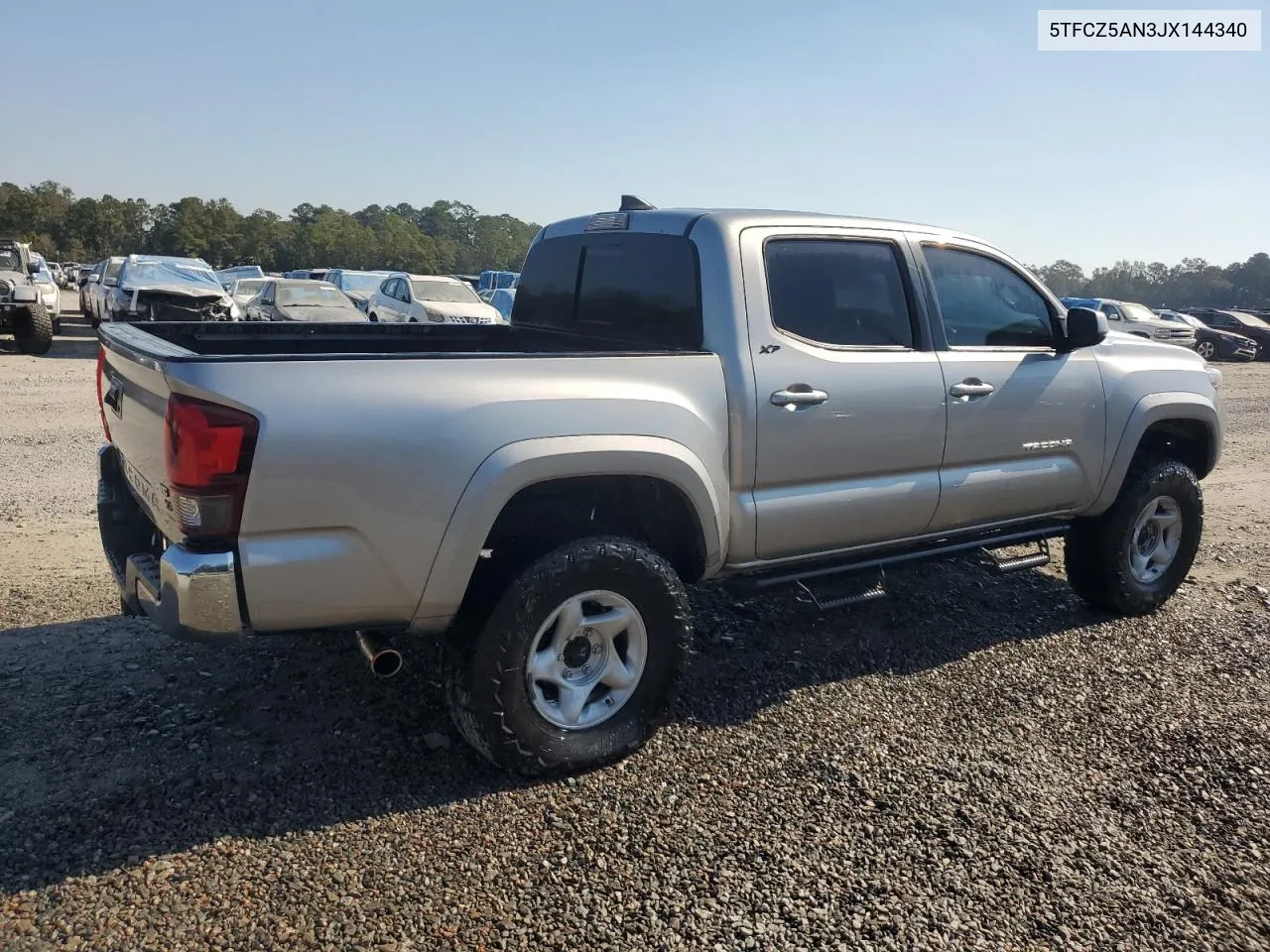 2018 Toyota Tacoma Double Cab VIN: 5TFCZ5AN3JX144340 Lot: 76670114