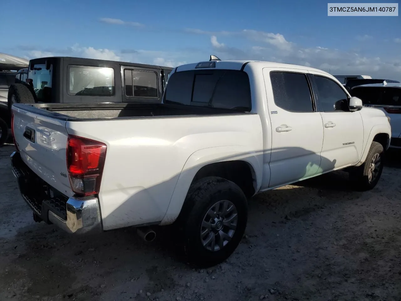 2018 Toyota Tacoma Double Cab VIN: 3TMCZ5AN6JM140787 Lot: 76671054