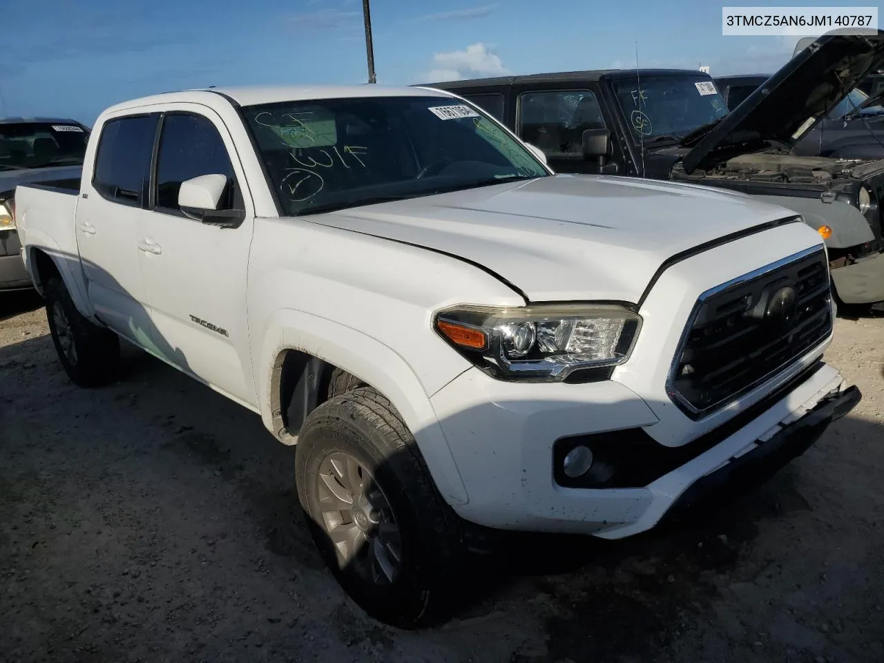 2018 Toyota Tacoma Double Cab VIN: 3TMCZ5AN6JM140787 Lot: 76671054