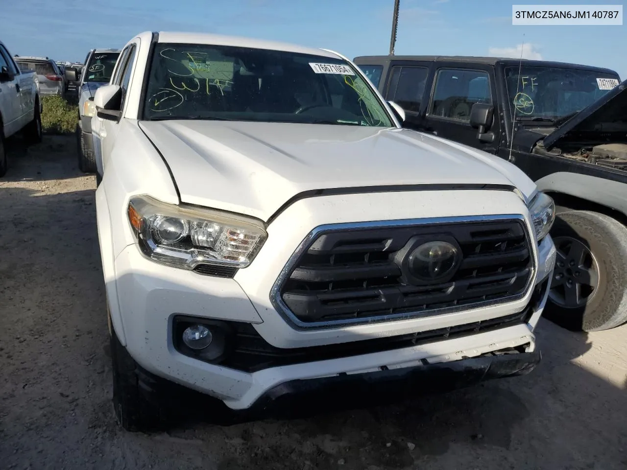 2018 Toyota Tacoma Double Cab VIN: 3TMCZ5AN6JM140787 Lot: 76671054