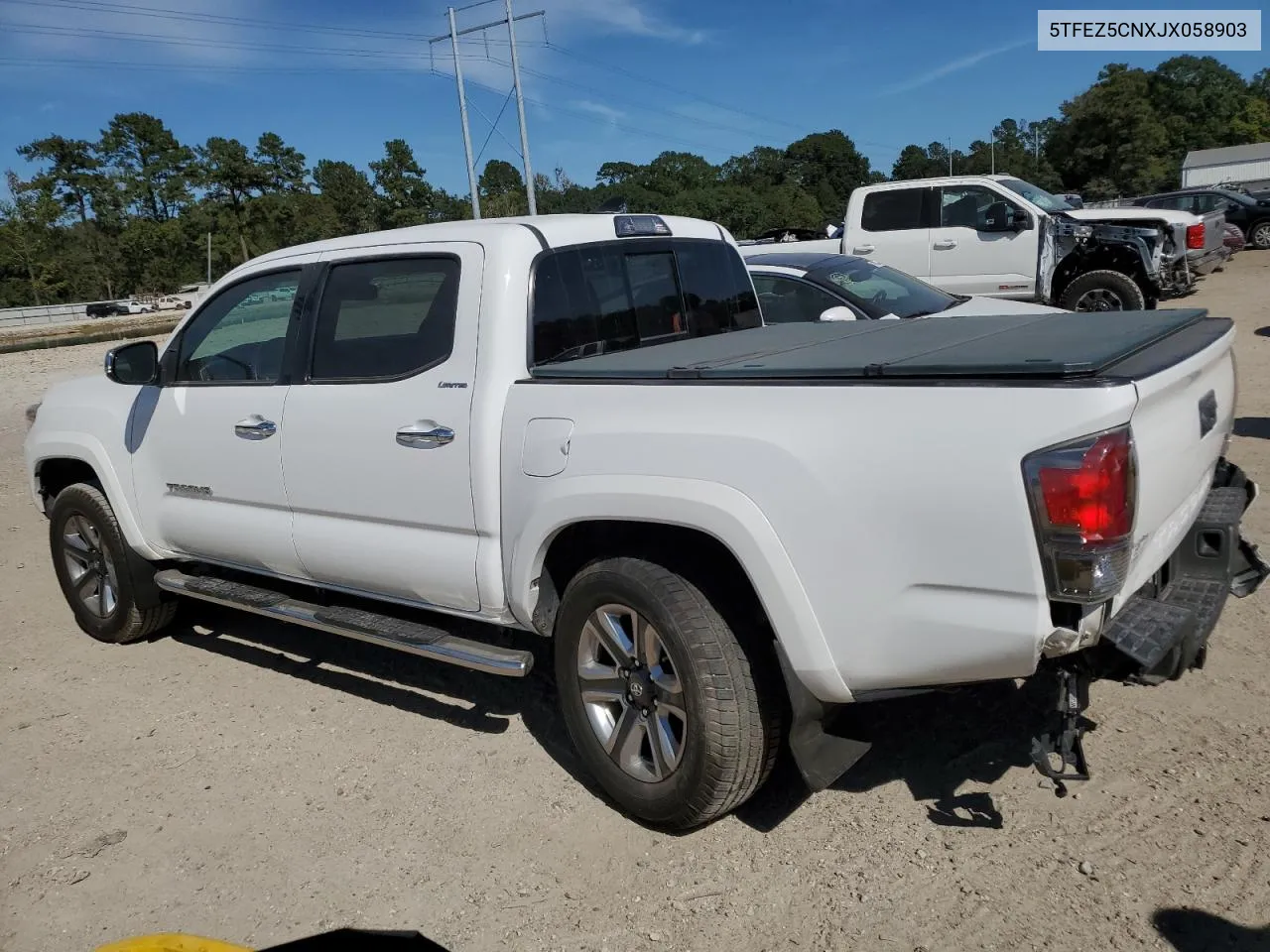 2018 Toyota Tacoma Double Cab VIN: 5TFEZ5CNXJX058903 Lot: 76839814