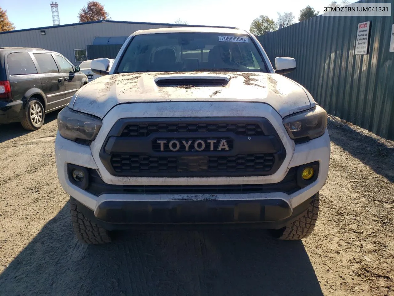 2018 Toyota Tacoma Double Cab VIN: 3TMDZ5BN1JM041331 Lot: 76996994