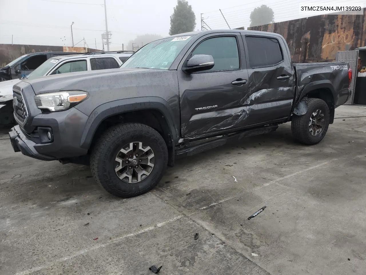 2018 Toyota Tacoma Double Cab VIN: 3TMCZ5AN4JM139203 Lot: 77476924