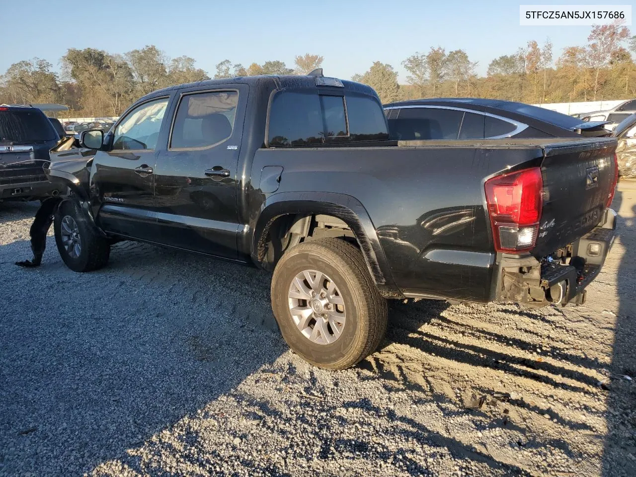 2018 Toyota Tacoma Double Cab VIN: 5TFCZ5AN5JX157686 Lot: 77591244