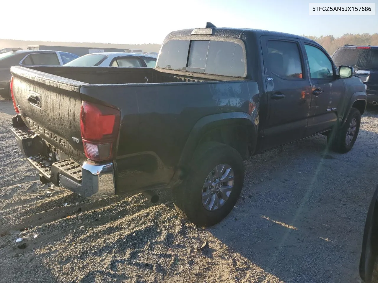 2018 Toyota Tacoma Double Cab VIN: 5TFCZ5AN5JX157686 Lot: 77591244