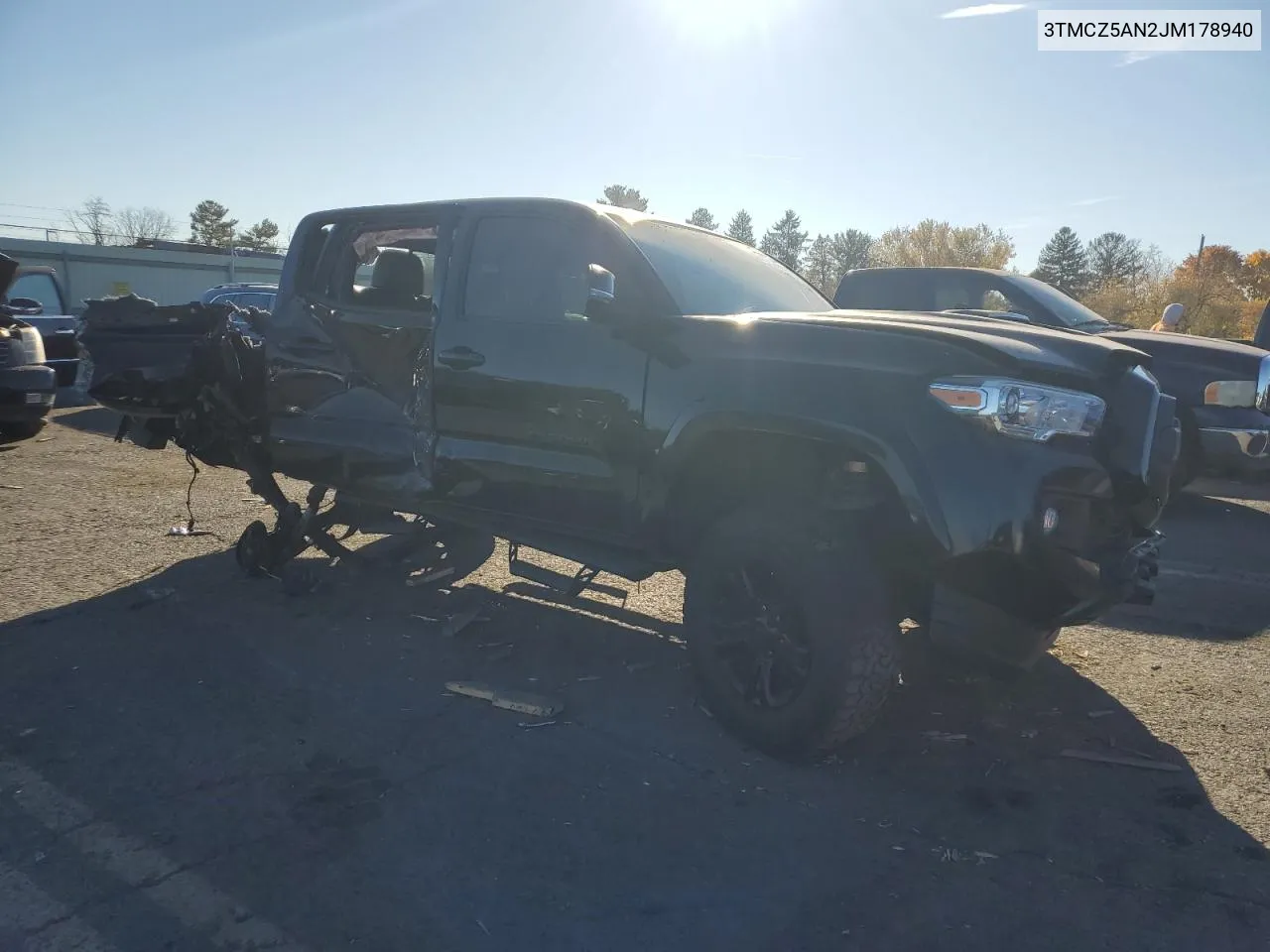 2018 Toyota Tacoma Double Cab VIN: 3TMCZ5AN2JM178940 Lot: 77673234