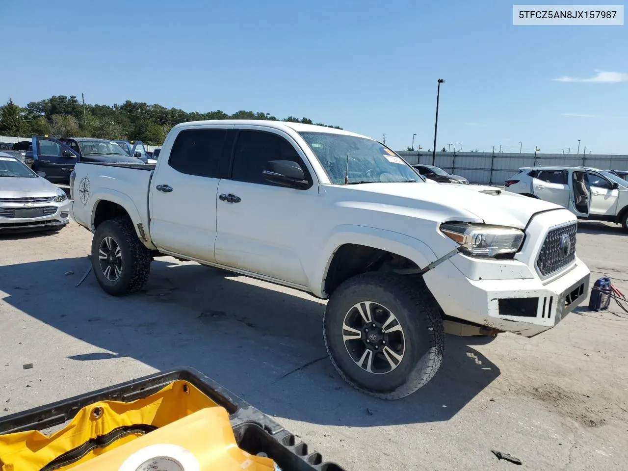 5TFCZ5AN8JX157987 2018 Toyota Tacoma Double Cab