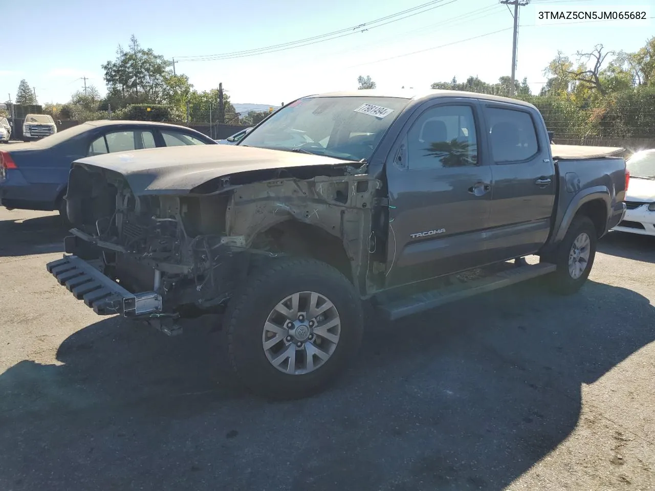 3TMAZ5CN5JM065682 2018 Toyota Tacoma Double Cab