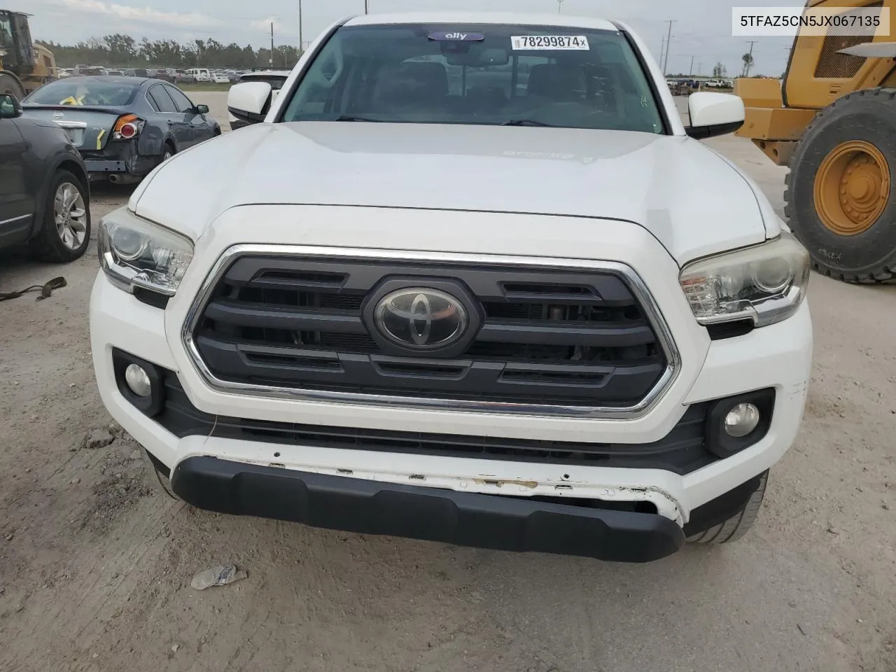 5TFAZ5CN5JX067135 2018 Toyota Tacoma Double Cab