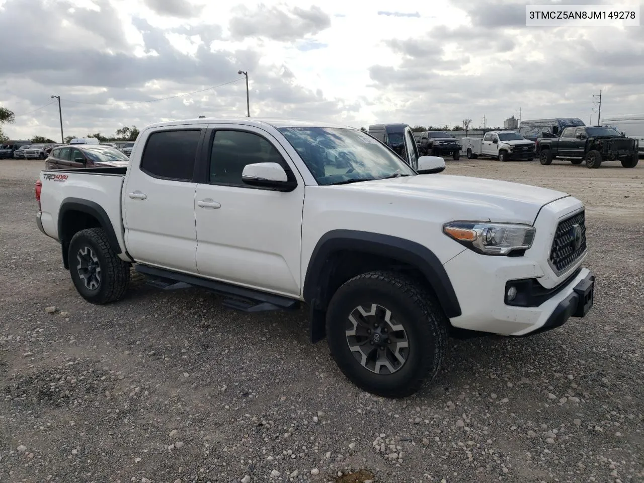 2018 Toyota Tacoma Double Cab VIN: 3TMCZ5AN8JM149278 Lot: 78377444