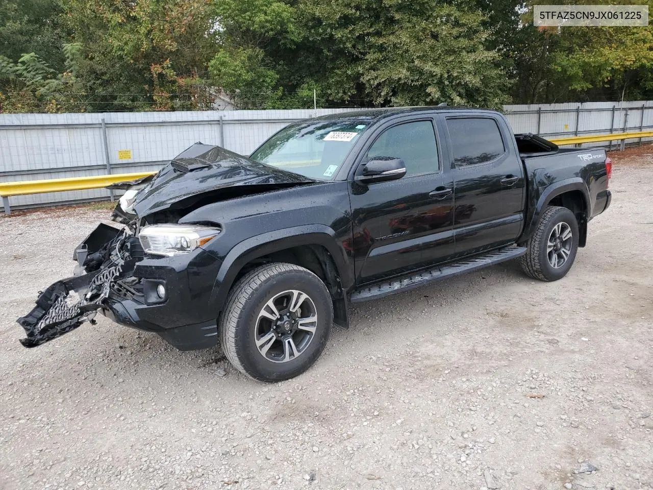 2018 Toyota Tacoma Double Cab VIN: 5TFAZ5CN9JX061225 Lot: 78397374