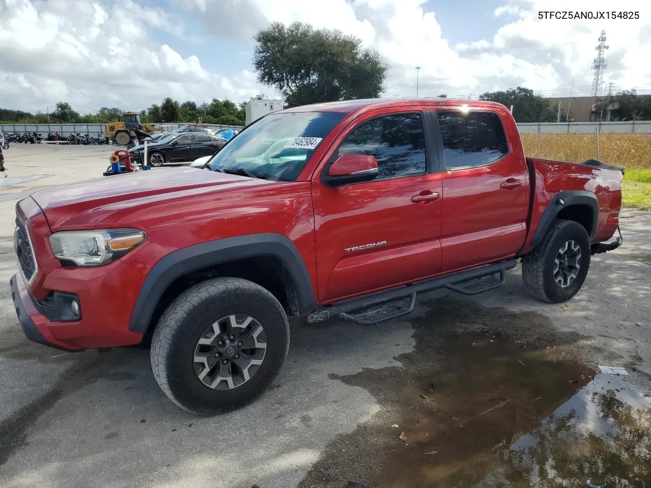 2018 Toyota Tacoma Double Cab VIN: 5TFCZ5AN0JX154825 Lot: 78462984