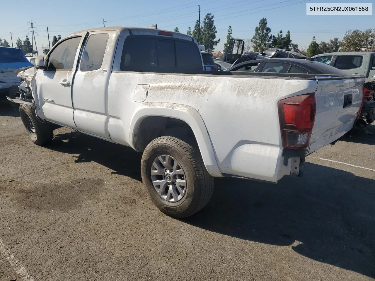 5TFRZ5CN2JX061568 2018 Toyota Tacoma Access Cab