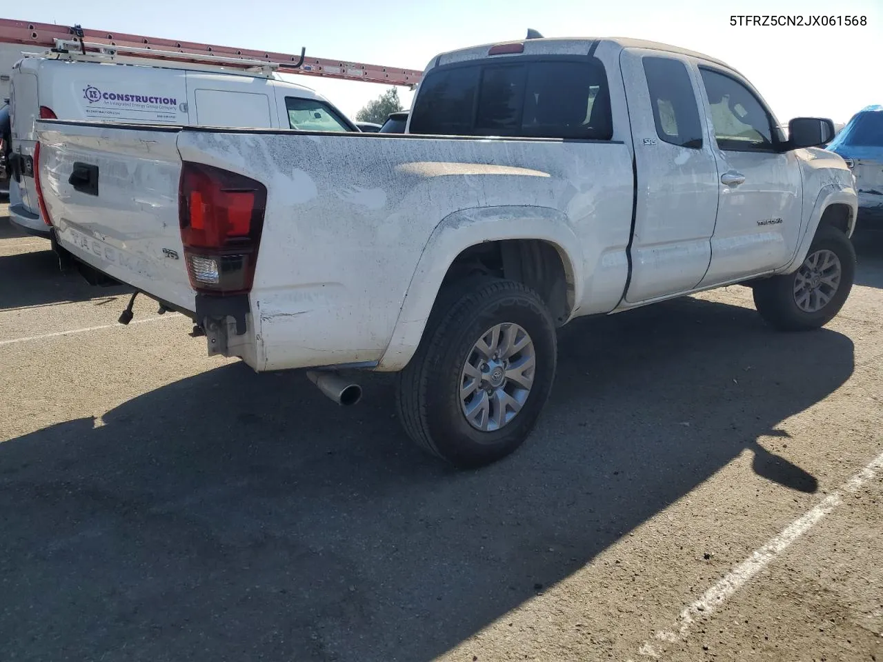 2018 Toyota Tacoma Access Cab VIN: 5TFRZ5CN2JX061568 Lot: 78659094