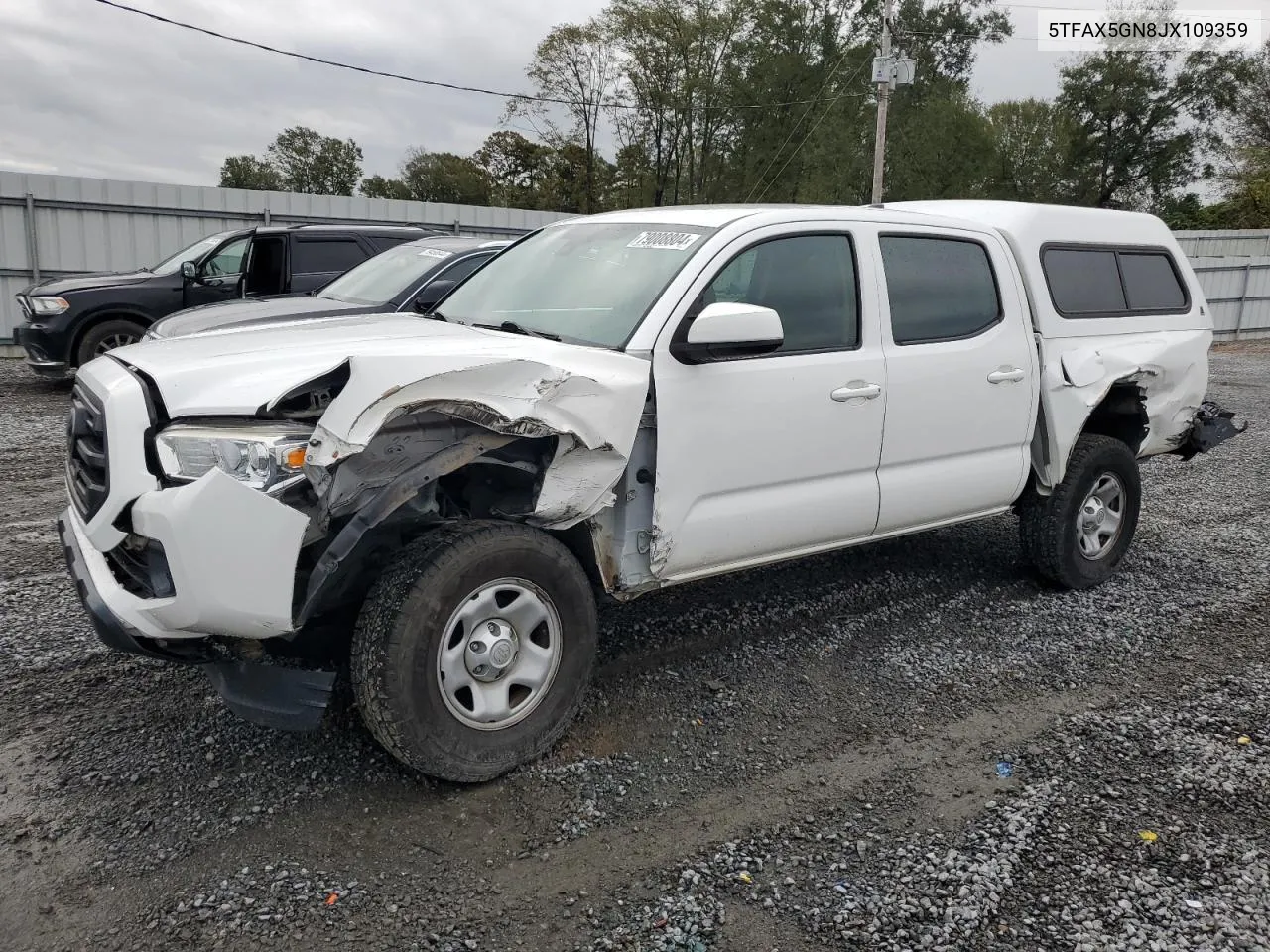 2018 Toyota Tacoma Double Cab VIN: 5TFAX5GN8JX109359 Lot: 79008804