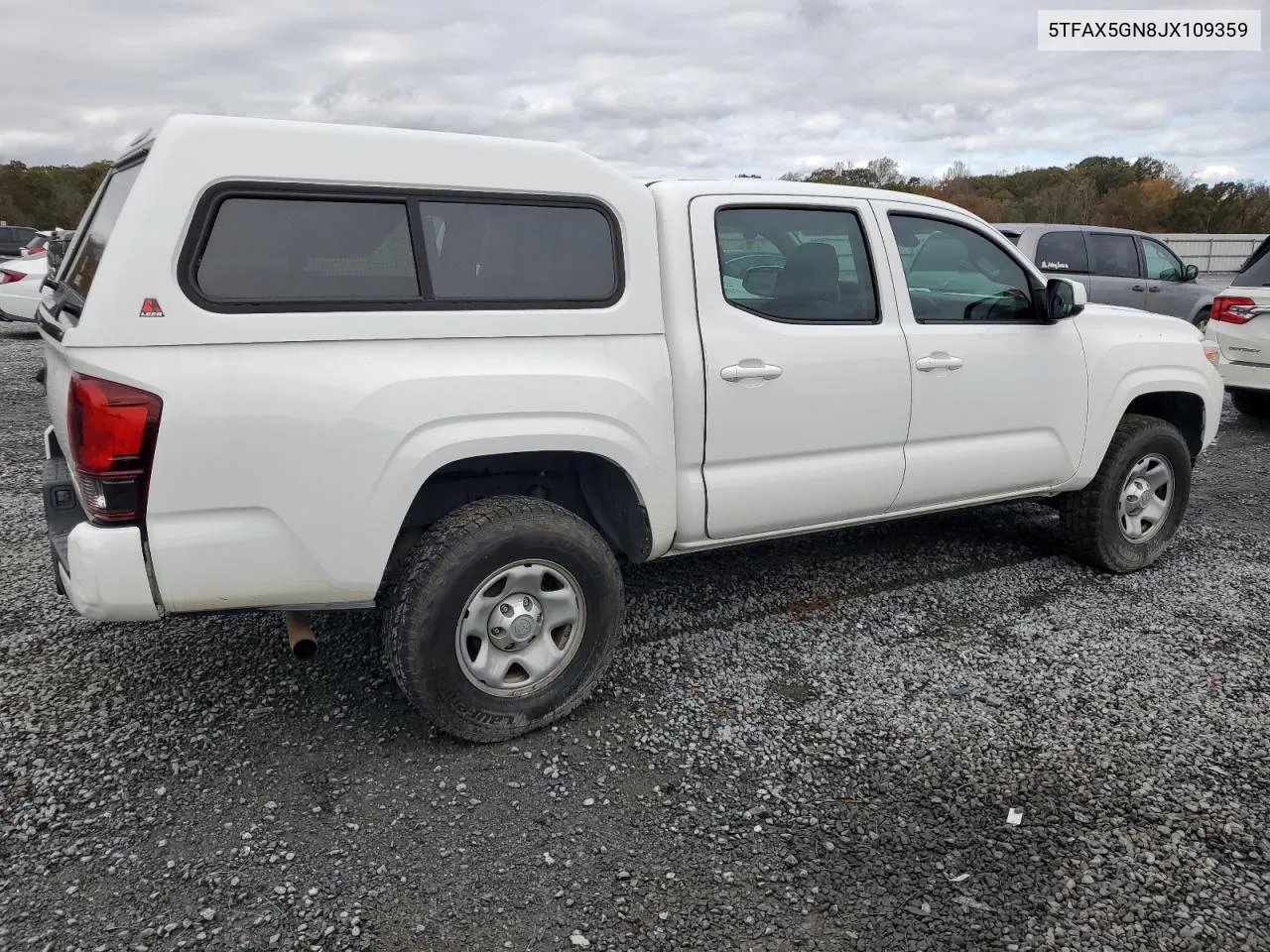 2018 Toyota Tacoma Double Cab VIN: 5TFAX5GN8JX109359 Lot: 79008804