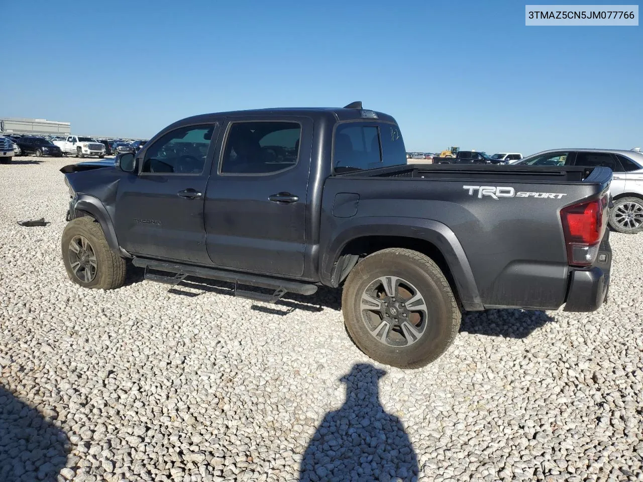 2018 Toyota Tacoma Double Cab VIN: 3TMAZ5CN5JM077766 Lot: 79333284